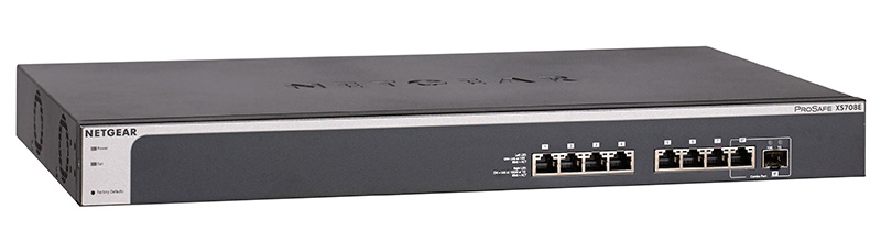 NETGEAR XS708E ProSAFE 10-Gigabit Ethernet Web Managed Switch